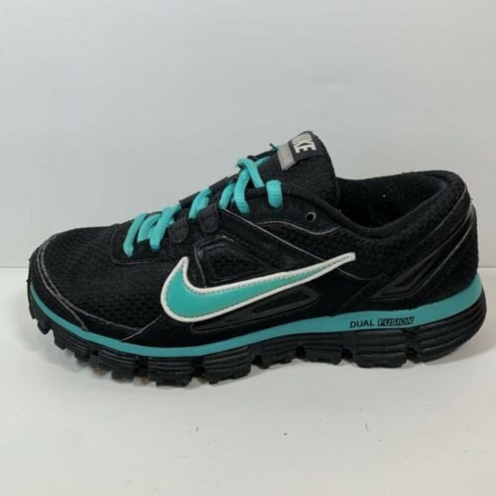 Nike Women’s Size 7 Dual Fusion X 407847-004 Black Running Shoes - Picture 6 of 11